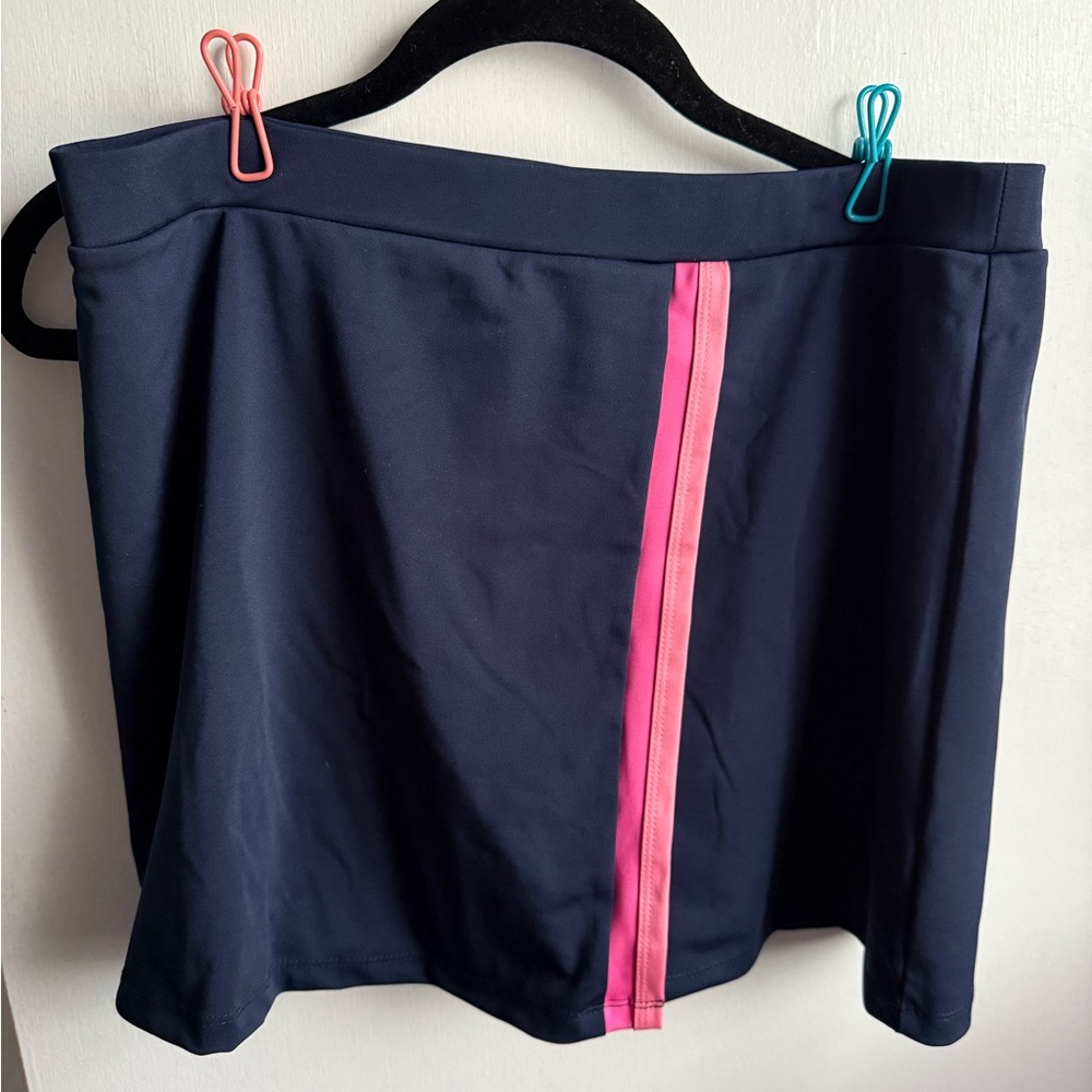 Simply Southern Navy and Pink Skort
